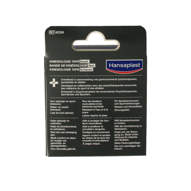 Hansaplast Kinesio Tape Nero 1 Pezzo