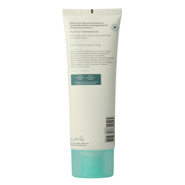 Drs Leenarts Droge voeten creme 100 Milliliter