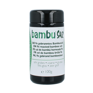 Bambu Salz Bambu Salz Bambuszout sehr grob 9x gebrannt 100 Gramm