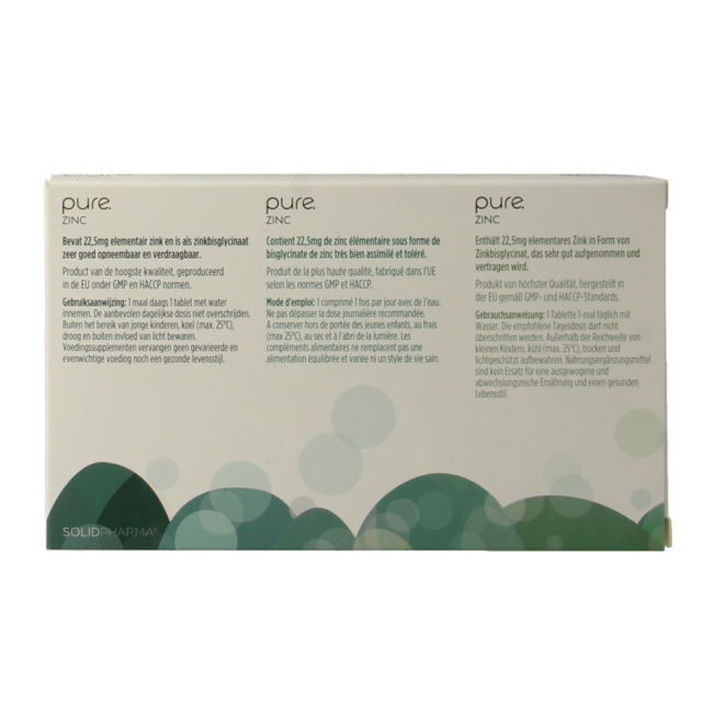 Pure Zinc 60 Comprimidos