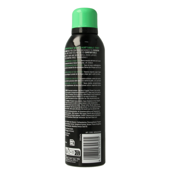 Wilkinson Shave foam sensitive 200 Millilitres