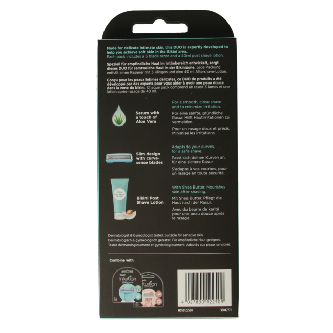 Maquinilla de afeitar Wilkinson Intuition Bikini Care 1 unidad