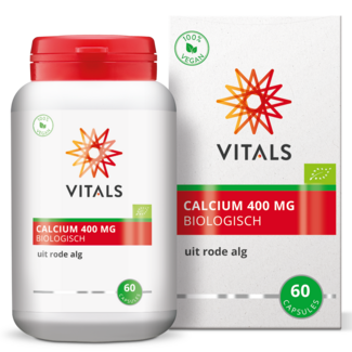 Vitals Vitals Calcium 400mg Organic 60 Capsules