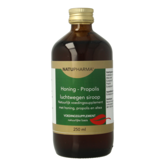 Natupharma Natupharma Honey respiratory syrup 250 Millilitres