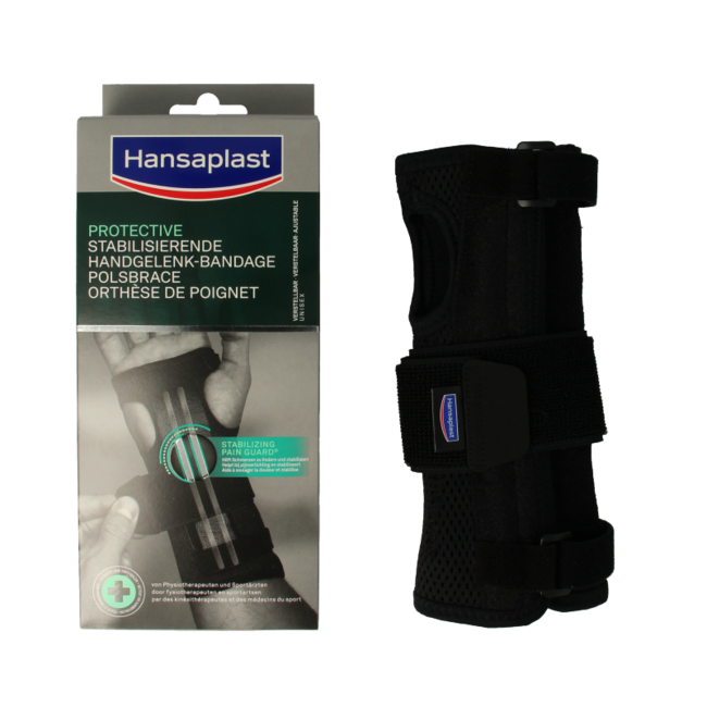 Wrist brace protective 1 piece