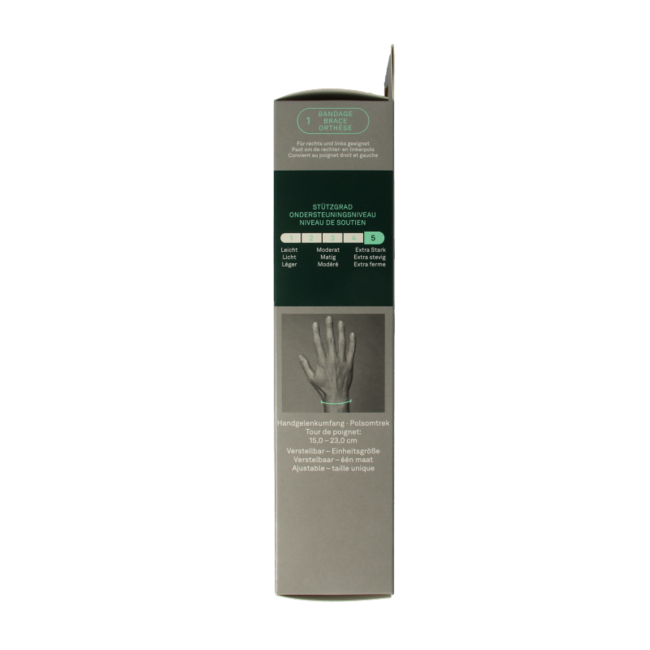 Wrist brace protective 1 piece