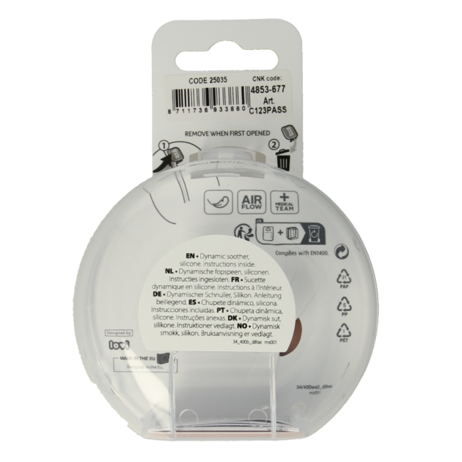 Prime Soother 0-6 Months Assorted 2 Pack