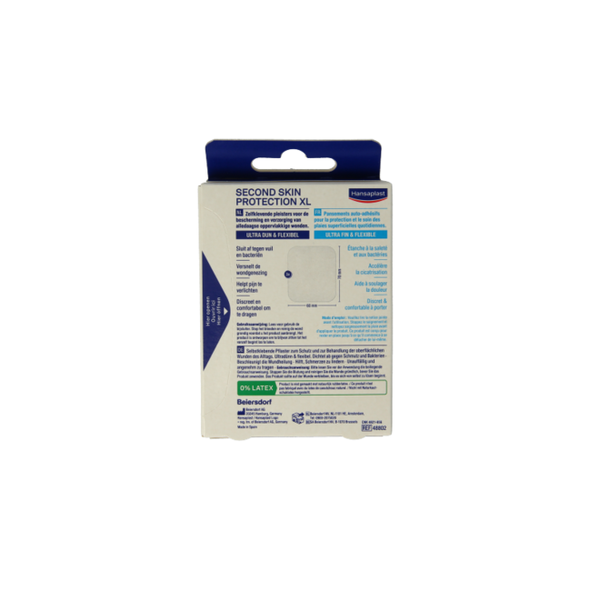 Second skin protection XL 3 Stuks