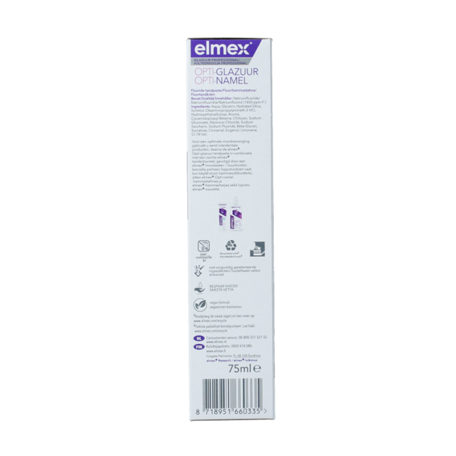 Elmex Toothpaste enamel protection 75 Millilitres