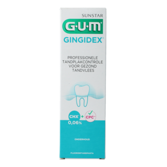 GUM GUM Gingidex pasta de dientes tubo 75 mililitros
