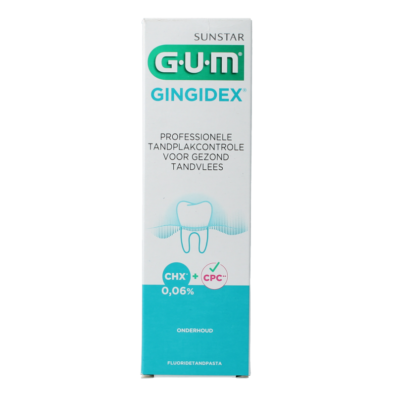 GUM Gingidex pasta de dientes tubo 75 mililitros