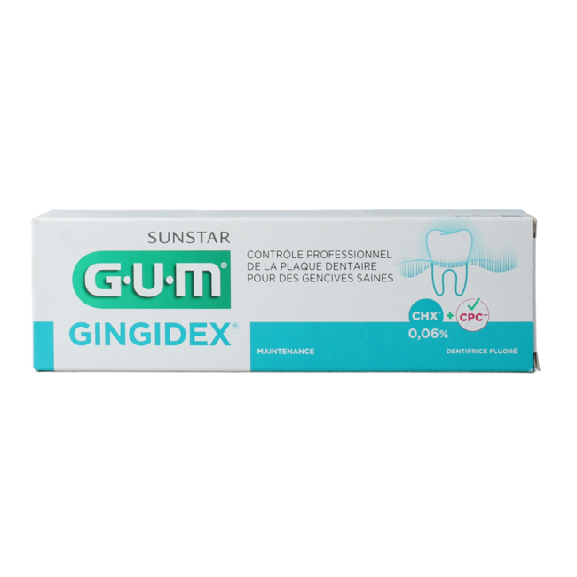 Dentifrice GUM Gingidex tube 75 ml