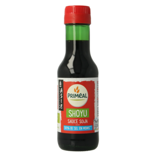 Primeal Primeal Salsa de soja 30% menos sal bio 125 mililitros
