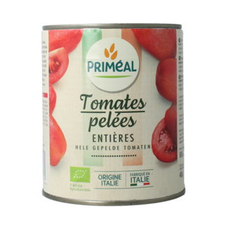 Primeal Primeal Peeled tomatoes organic 800 Gram