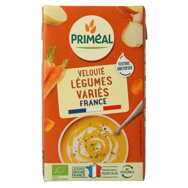 Crema de verduras bio 1 litro