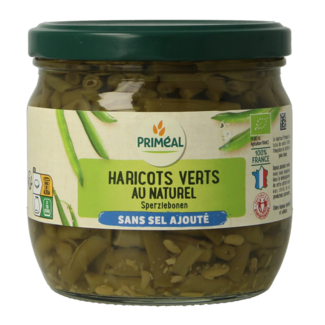 Primeal Primeal Haricot verts ohne Salzzusatz bio 330 Gramm