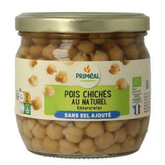 Primeal Primeal Chickpeas no added salt organic 330 Gram