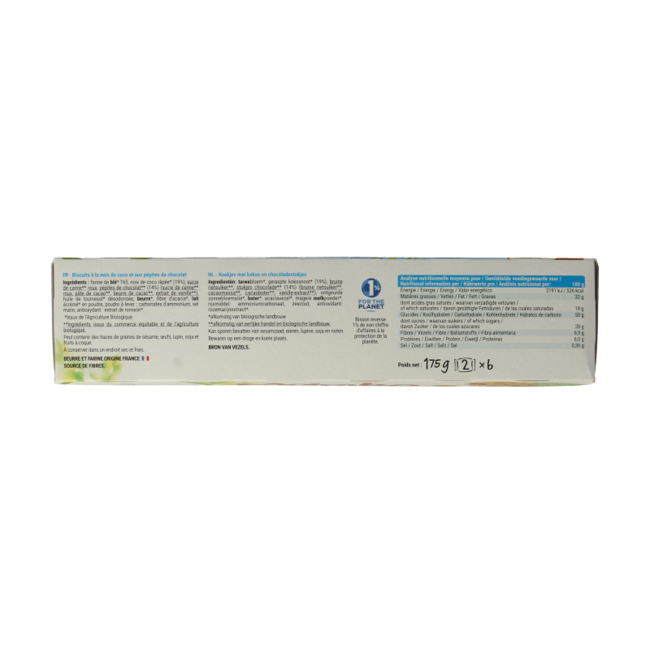 Bisson Coco choco mambo bio 175 gramos