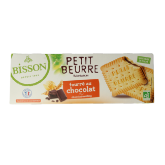 Bisson Bisson Petit Beurre Keks mit Schokolade Bio 197 Gramm
