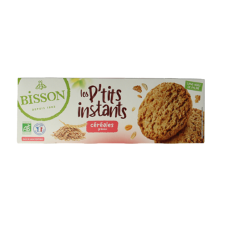 Bisson Bisson Les petits instants biscuits céréales bio 150 grammes