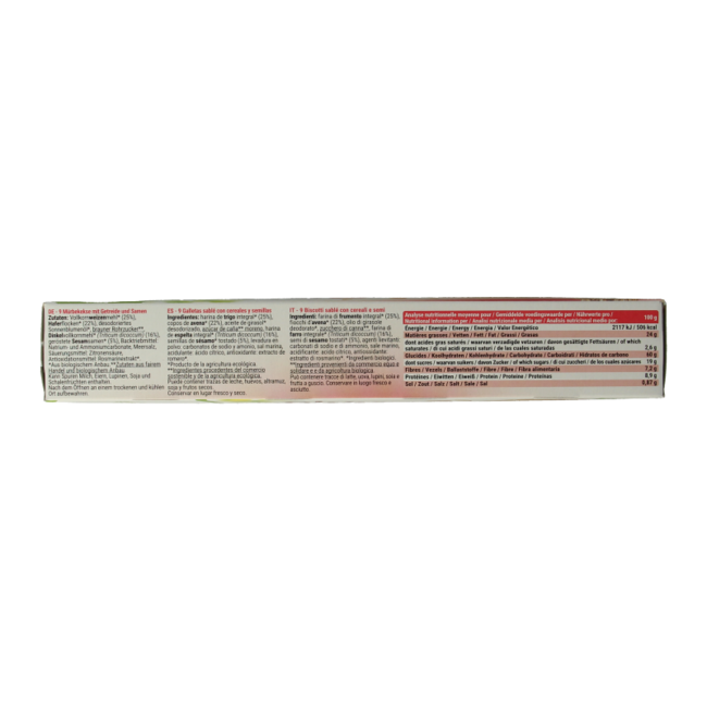 Bisson Les petits instants biscuits céréales bio 150 grammes