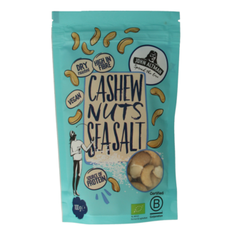 John Altman Anacardi tostati a secco, sale marino, bio 100 Grammi