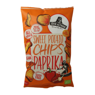 John Altman Chips di patate dolci paprika bio 90 Grammi