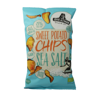 John Altman Süßkartoffel Chips Meersalz Bio 90 Gramm