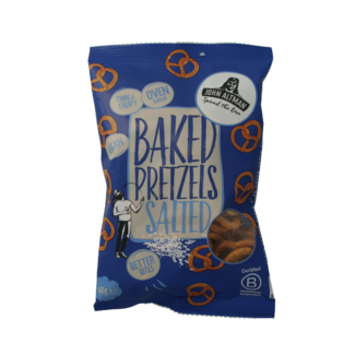 John Altman John Altman Mini Pretzel al Forno con Sale Marino 60 Grammi