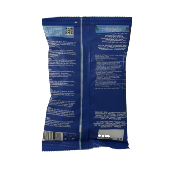 John Altman Gebackene Brezeln Meersalz Mini 60 Gramm