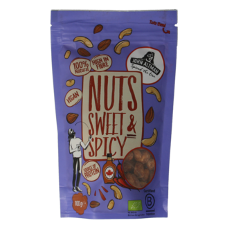 John Altman John Altman Mezcla de frutos secos dulce y picante bio 100 gramos