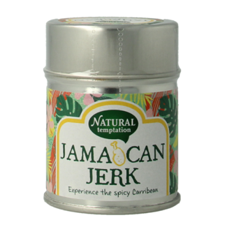 Natural Temptation Natural Temptation organic Jamaican jerk tin 40g