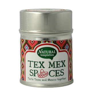 Natural Temptation Natural Temptation Tex Mex especias lata bio 40 gramos