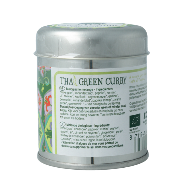 Thai Grüne Curry Dose Bio 35 Gramm