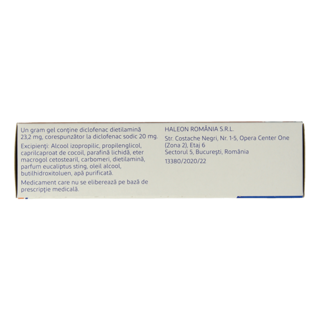 Emulgel extra fort emballage roumain 100 g