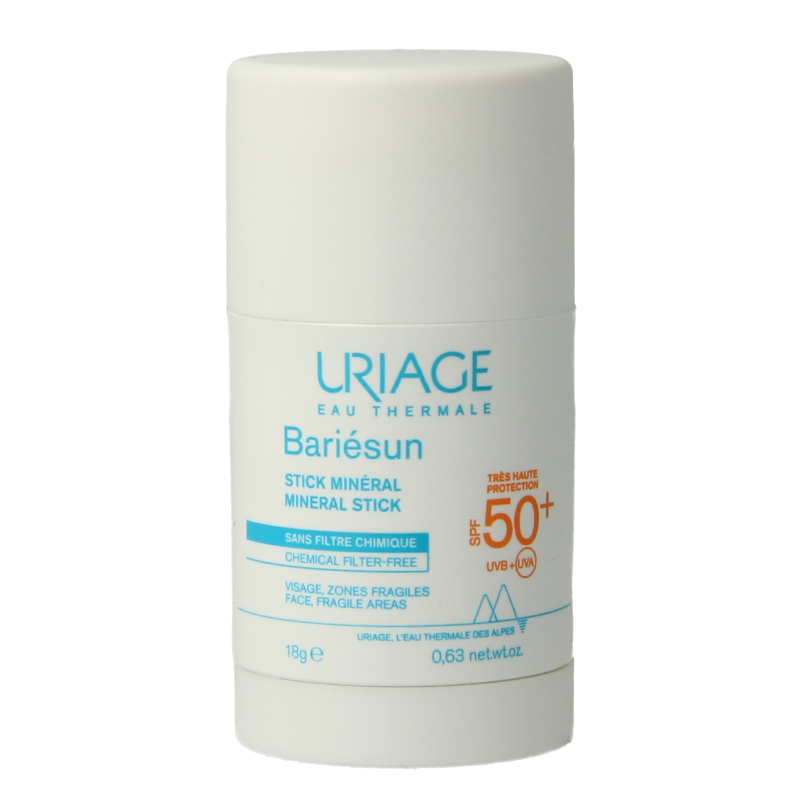 Uriage Bariesun SPF50+ stick mineral 18 gramos