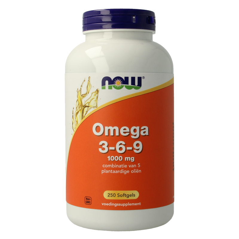 NOW Omega 3-6-9 1000mg | Supporto Completo Acidi Grassi