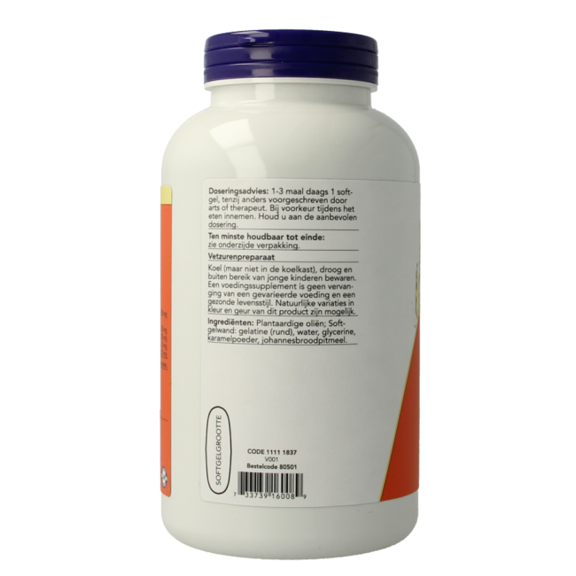 NOW Omega 3-6-9 1000 mg 250 capsules molles