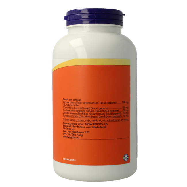 NOW Omega 3-6-9 1000mg 250 Softgel
