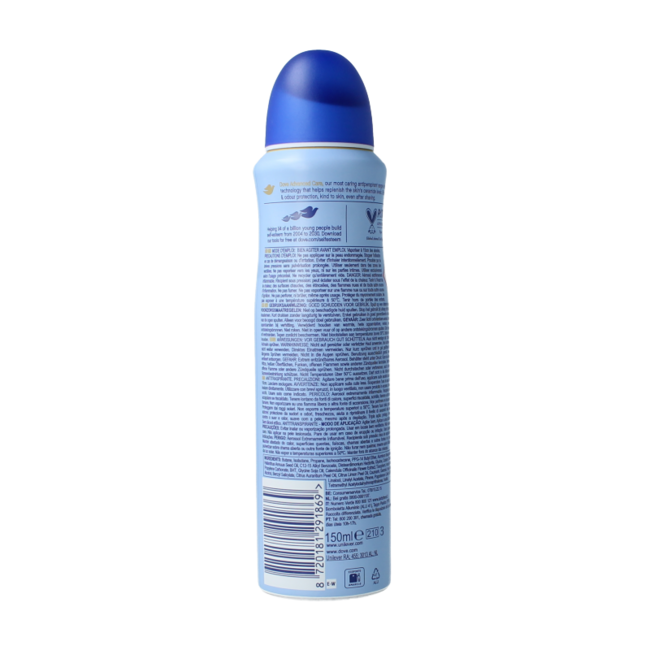 Dove Deodorant spray talco 150 Millilitres