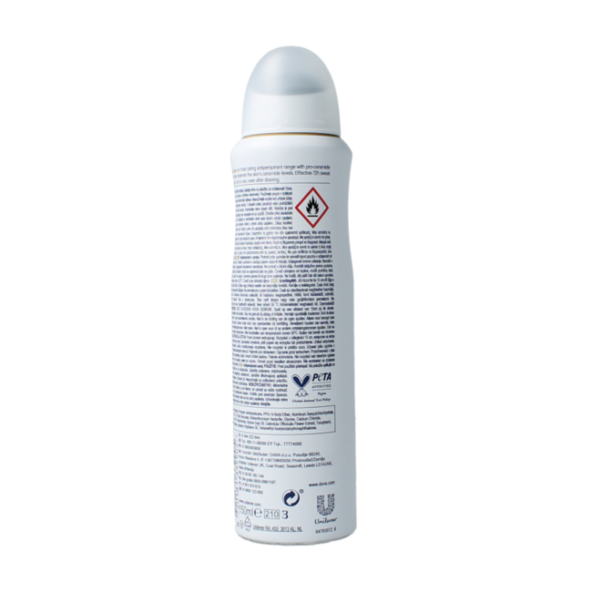 Desodorante en spray Dove Advanced Care Clean Touch 150 mililitros