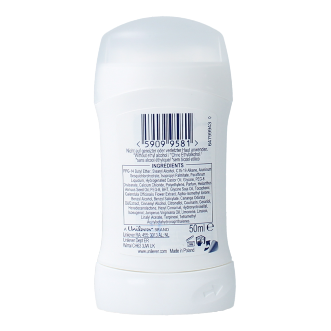 Dove Deodorant stick invisible dry 40 Millilitre
