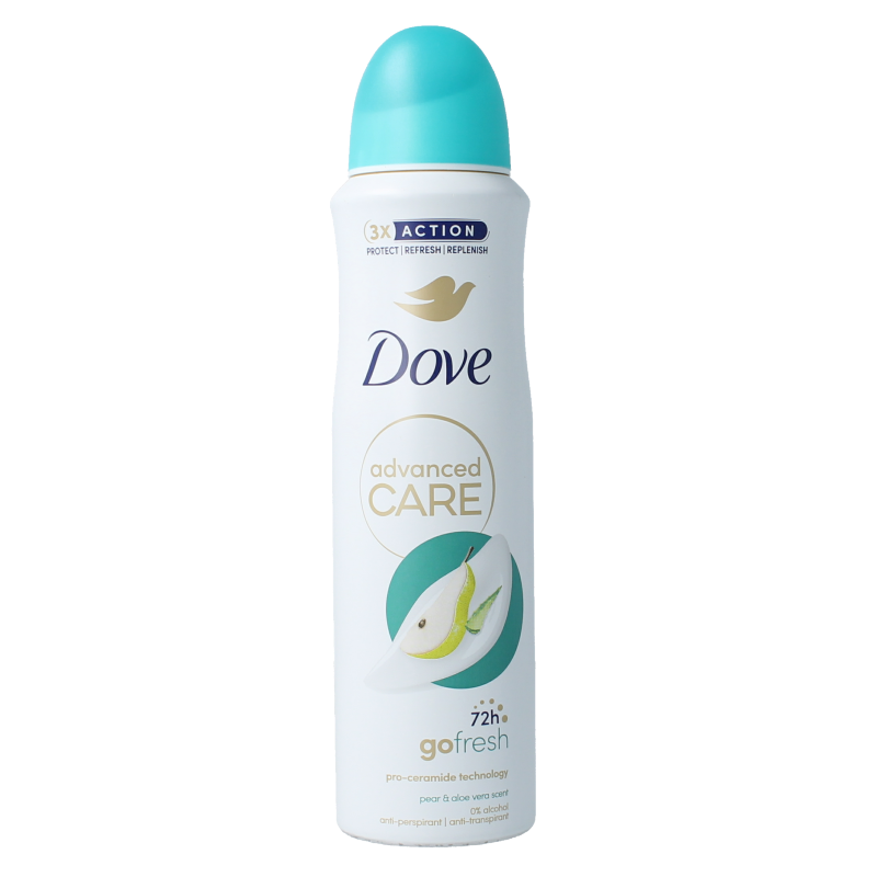 Dove Desodorante en spray pera y aloe vera 150 mililitros