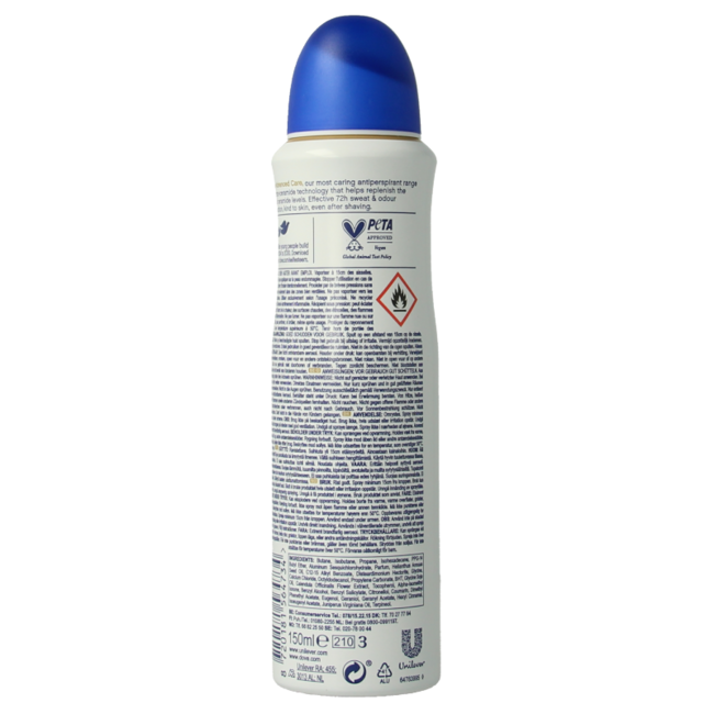 Dove Deodorant spray original 150 Millilitres
