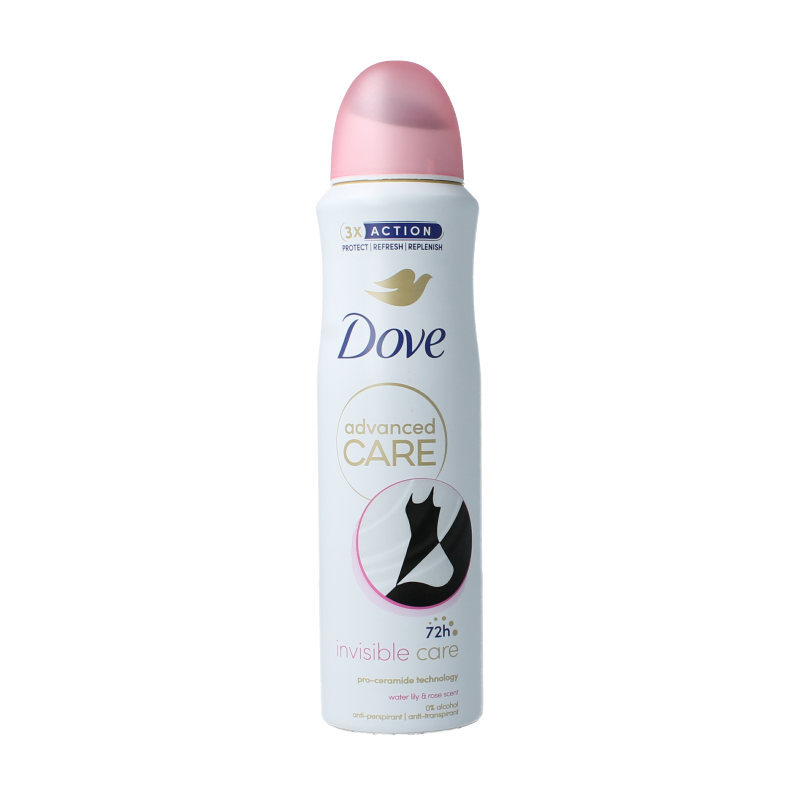 Dove Desodorante en spray invisible care 150 mililitros