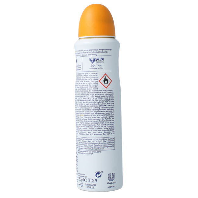 Dove Deodorant spray go fresh passion fruit & lemongrass 150 Millilitres