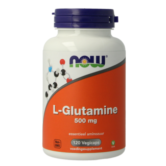 NOW NOW L-Glutamine 500mg 120 Vegetarische capsules