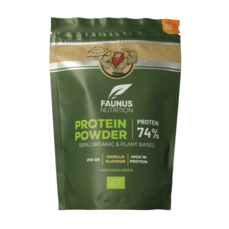 Faunus Nutrition Faunus Nutrition Protéine fermentée vanille bio 210 Grammes