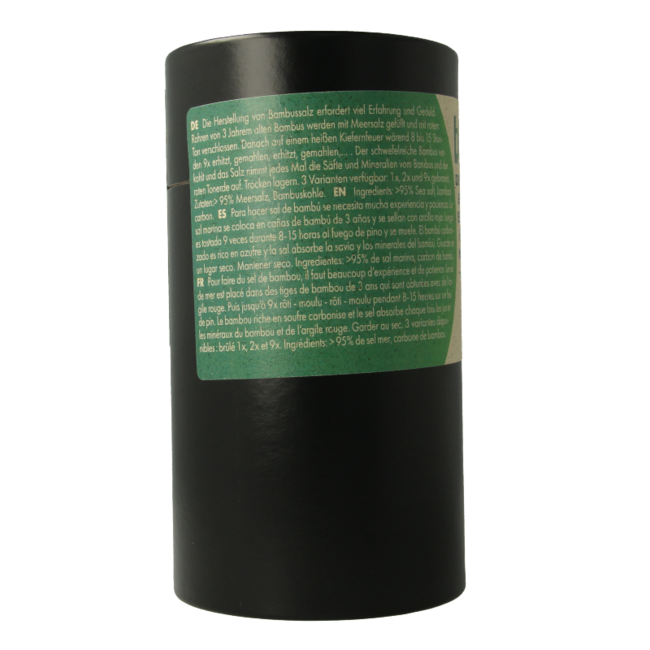Bambu Salz Bamboo Salt Fine 2x Roasted 1kg