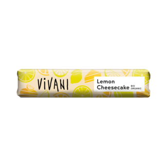 Vivani Chocolate to go lemon cheesecake organic 40 Gram